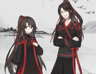 ​《魔道祖师》全员变成女孩子，魏无羡可爱蓝忘机呆萌，他最惊艳